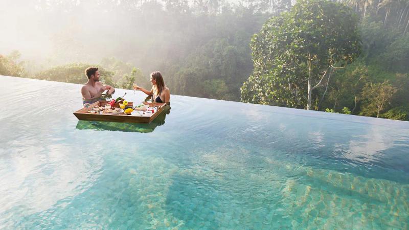 Ubud Escape at Kamandalu – Free Floating Breakfast Awaits