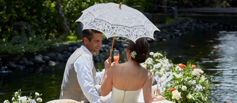 Float Into Forever: Bali's Unique Pre-wedding Photos