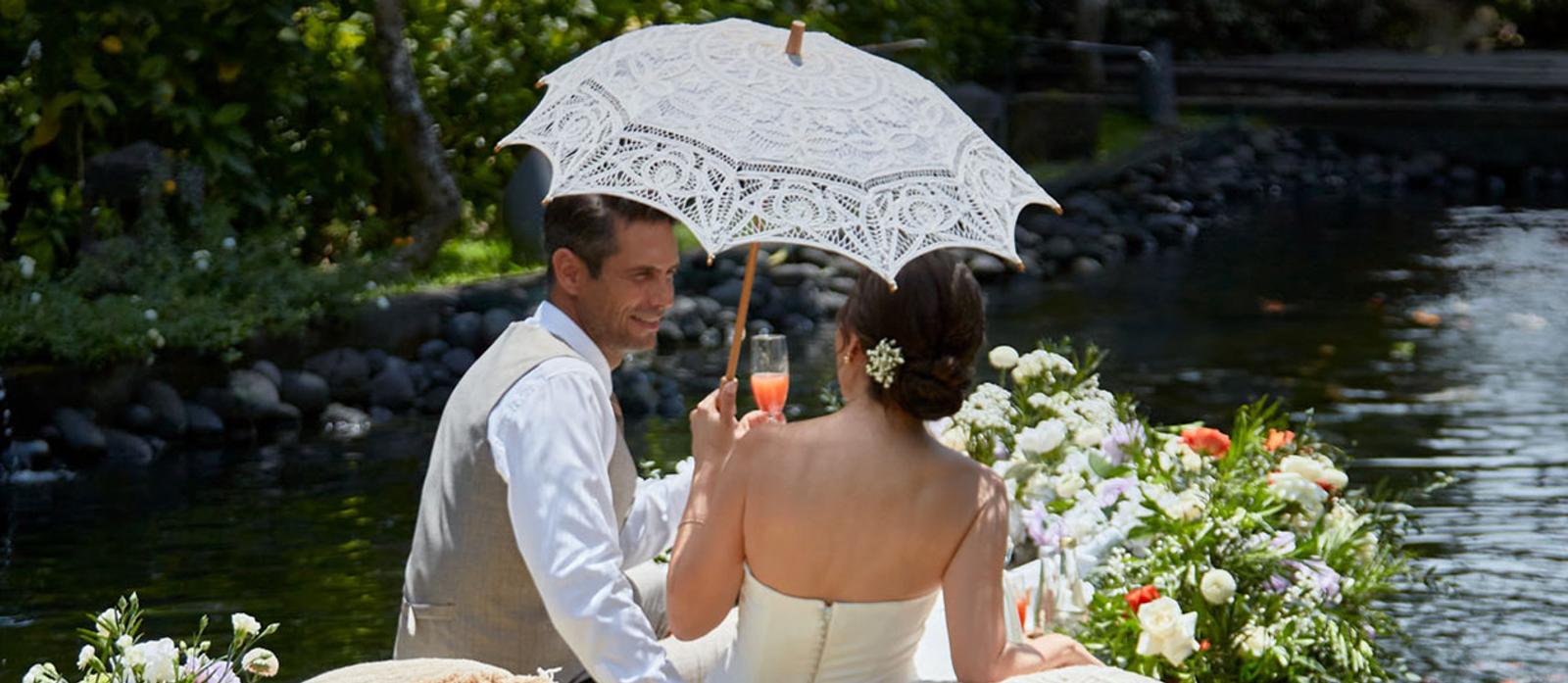 Float Into Forever: Bali's Unique Pre-wedding Photos