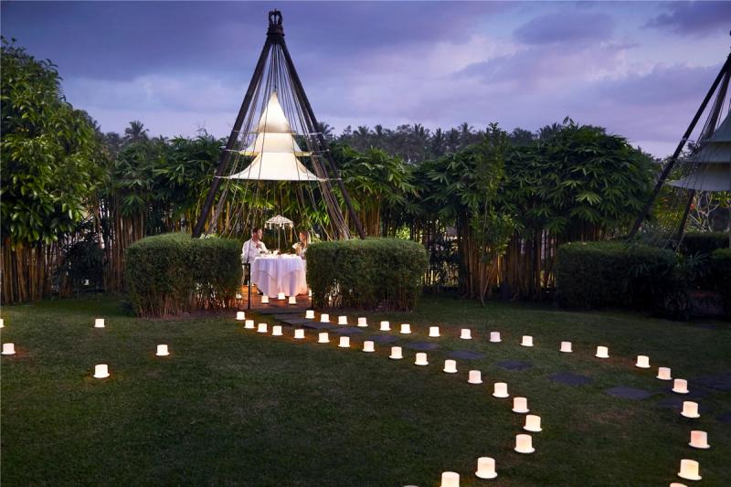 Candlelight Garden Dinner — The Tipi