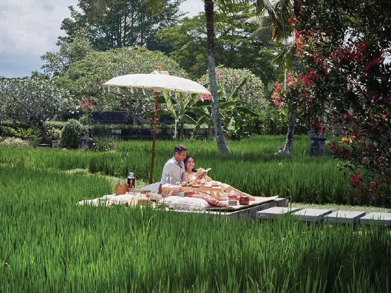 Rice Fields Breakfast<br>in Ubud