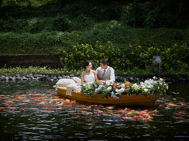 The Original Koi Boat Experience