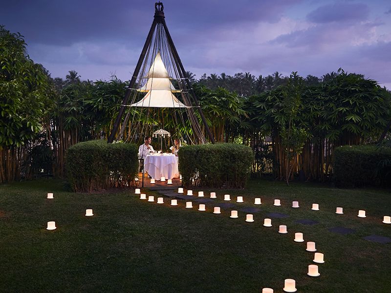 Candlelight Garden Dinner — The Tipi