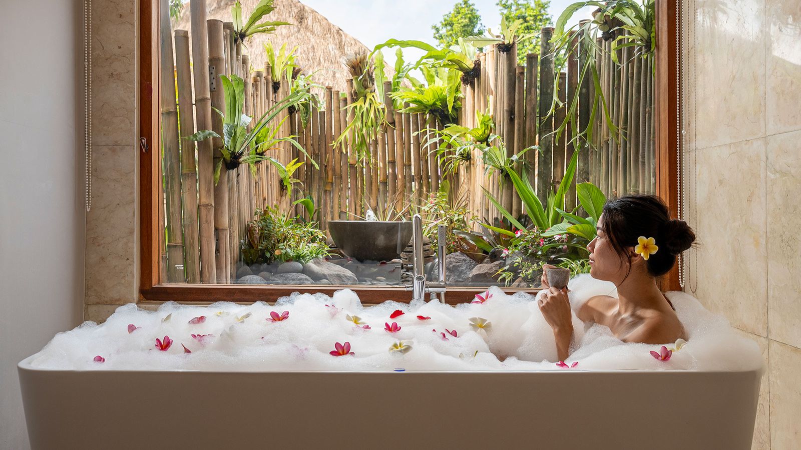 Flower Bath at Chaya Spa Ubud