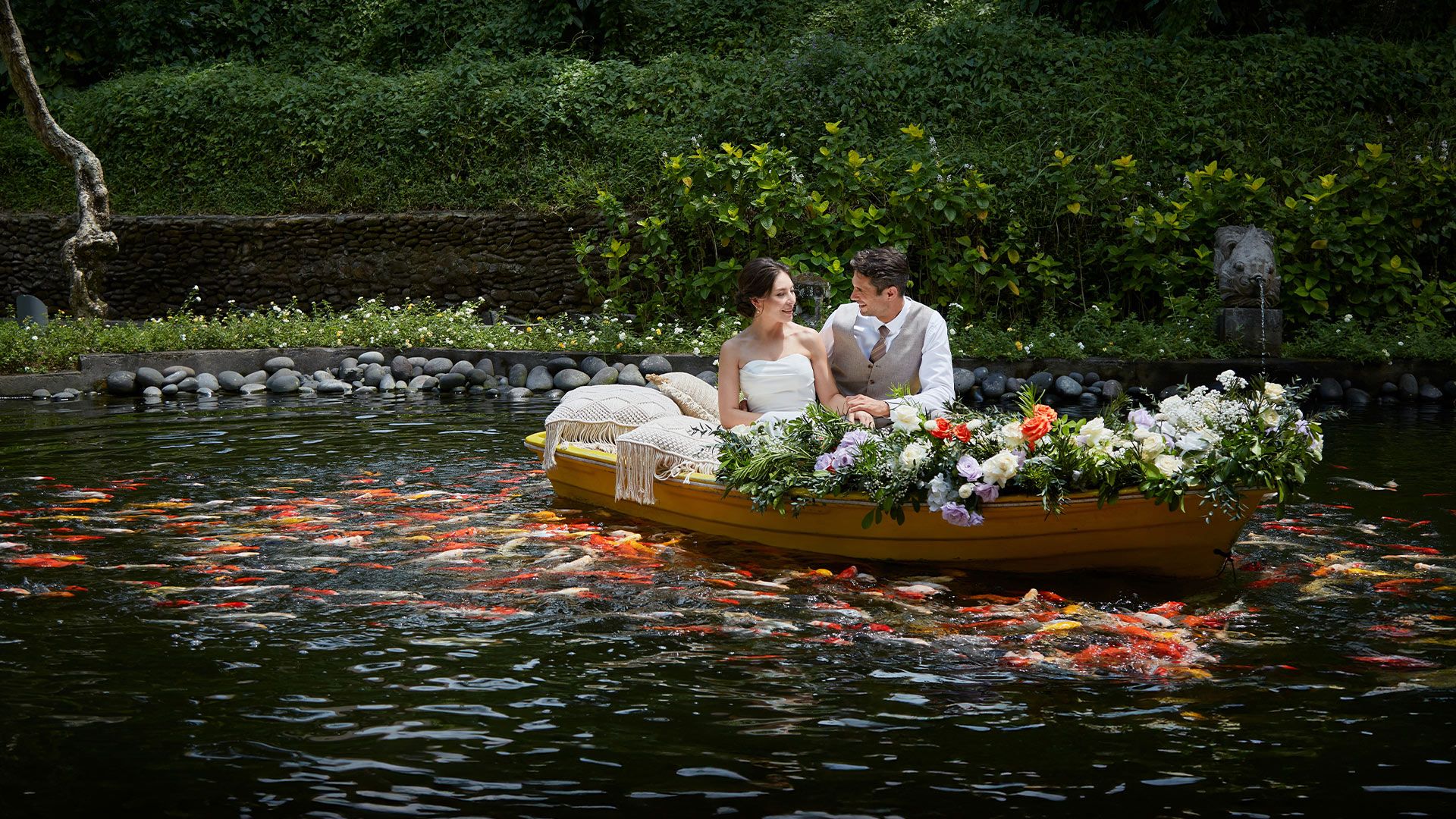 The Original Koi Boat Experience