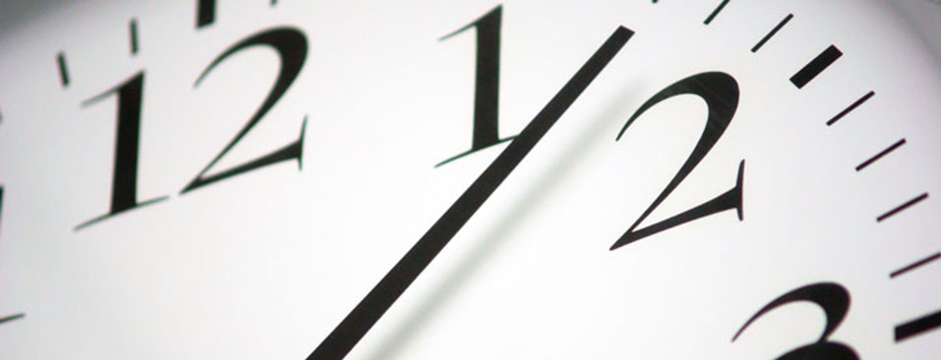 vores opfattelse af, hvordan vi bruger tiden, hænger sammen med psykisk arbejdsmiljø. Foto: Colourbox