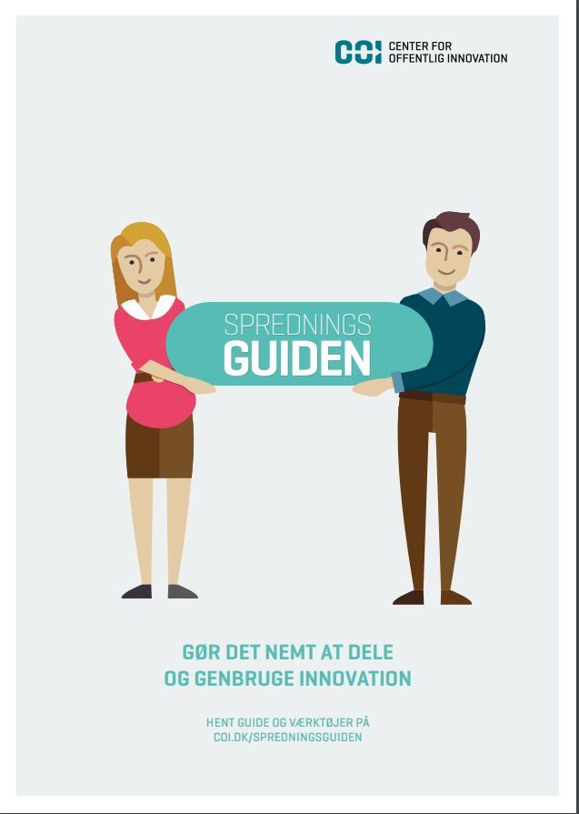 Flyer med spredningsguide