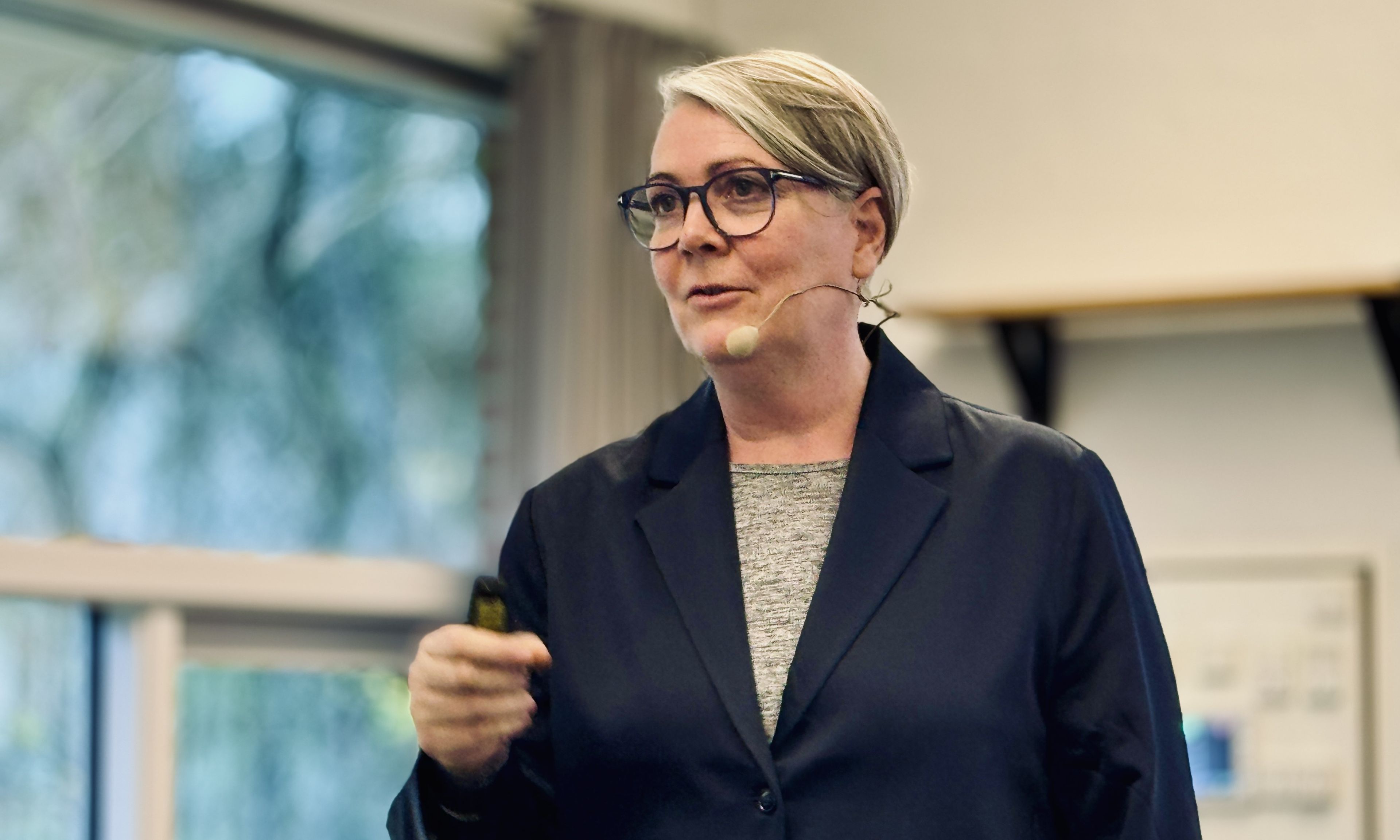 Psykolog Trine Uhrskov holder oplæg om borgere med udviklingshandicap og dom