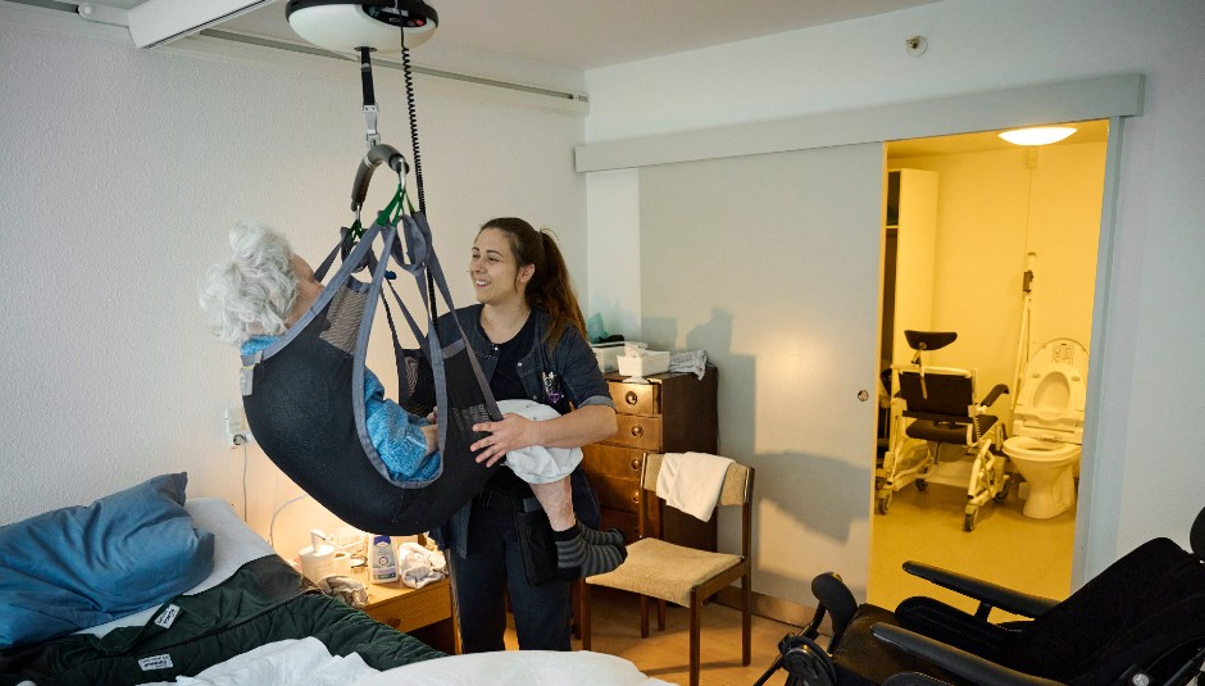 Faglært på plejehjem