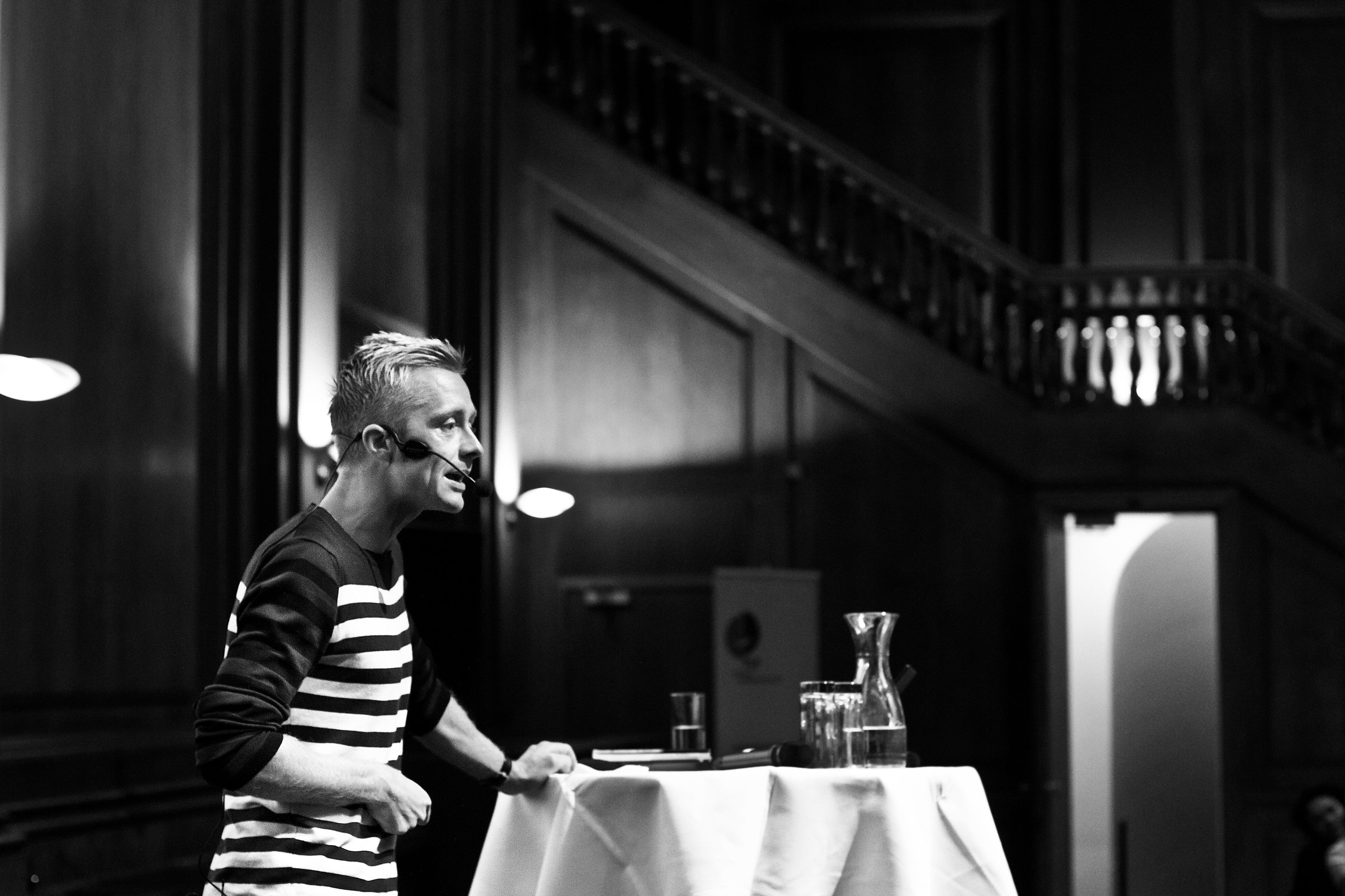 Anders Seneca om innovation på arbejdspladser. Foto: Peter Witt