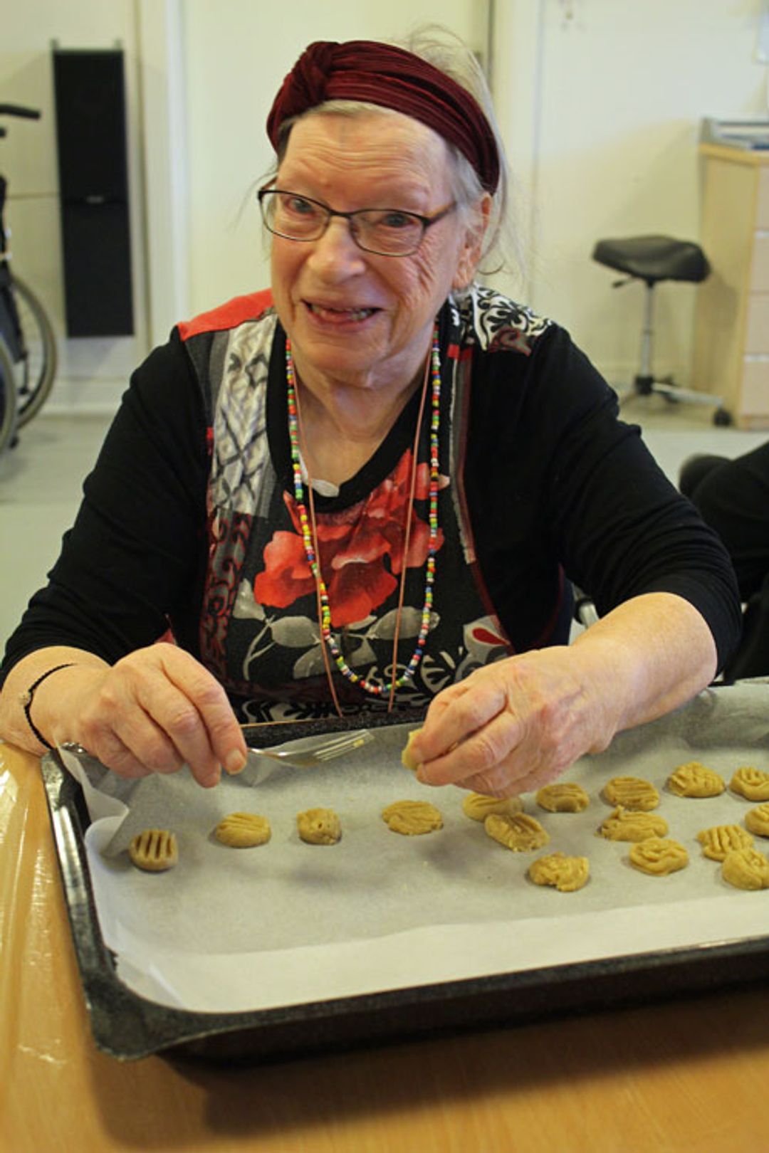 Else Marie bager småkager