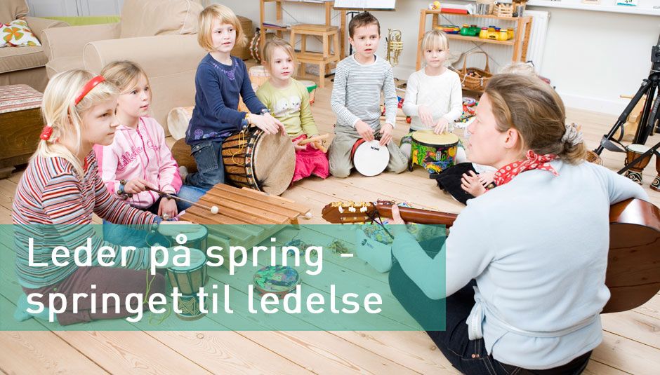 Leder på spring - springet til ledelse