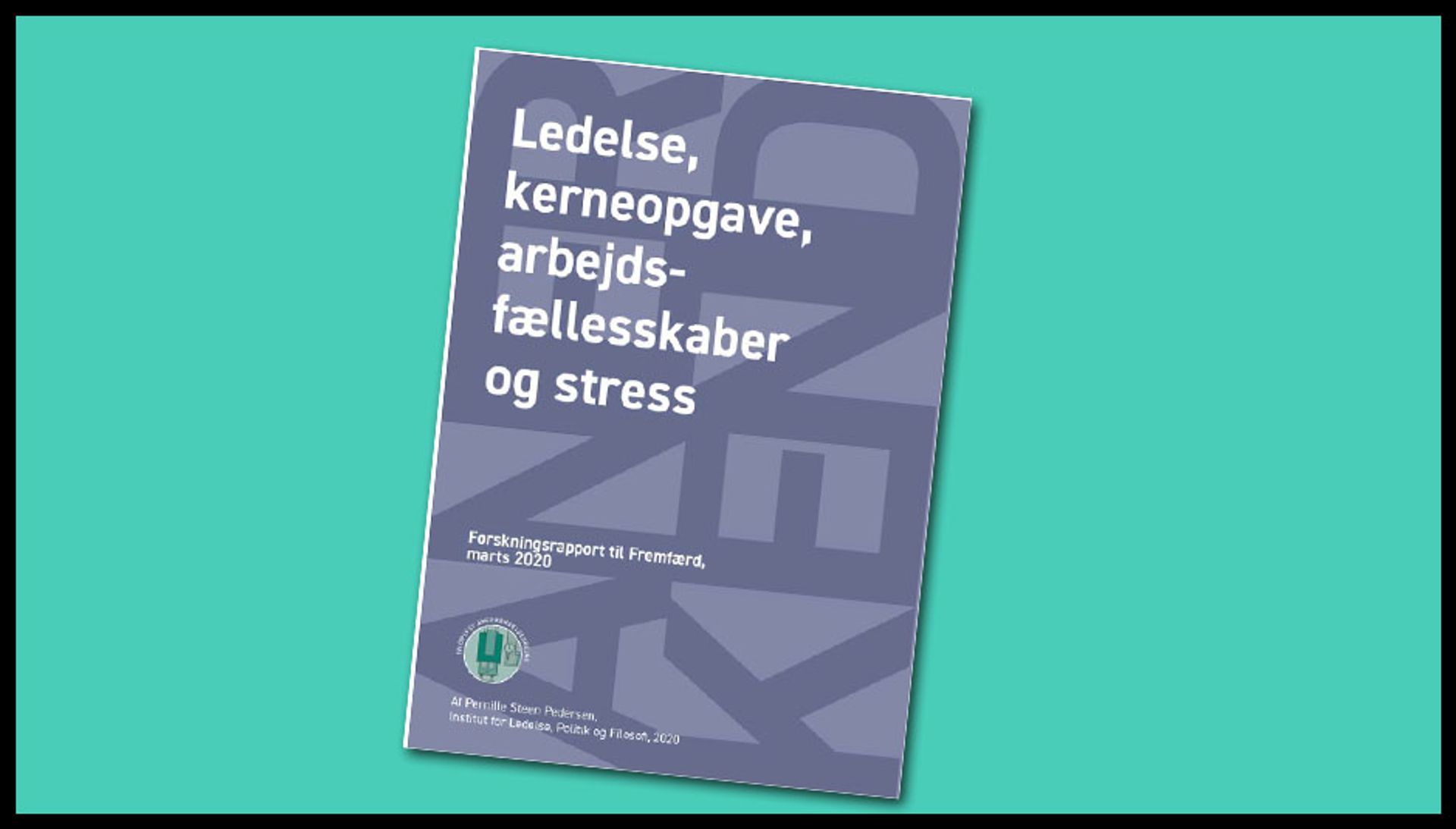 cover forskningsrapport stressprojekt
