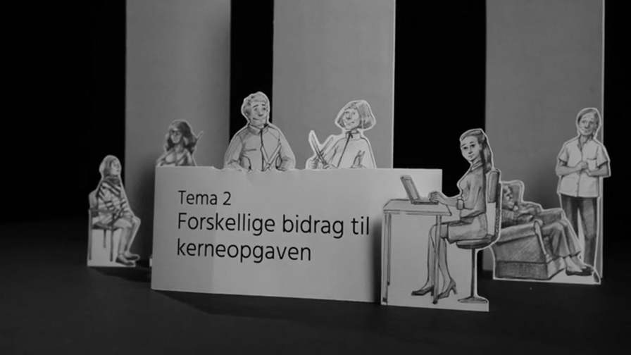 Forskellige bidrag til kerneopgaven