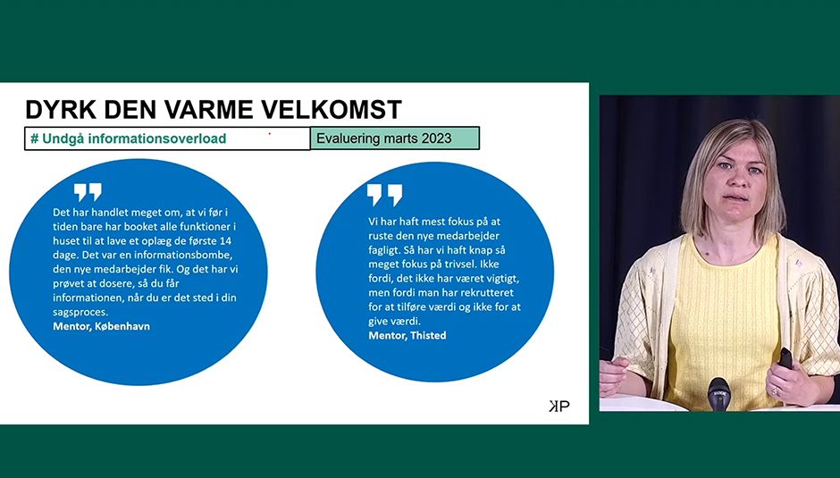 Webinar om bedre onboarding - med værktøjer til dig