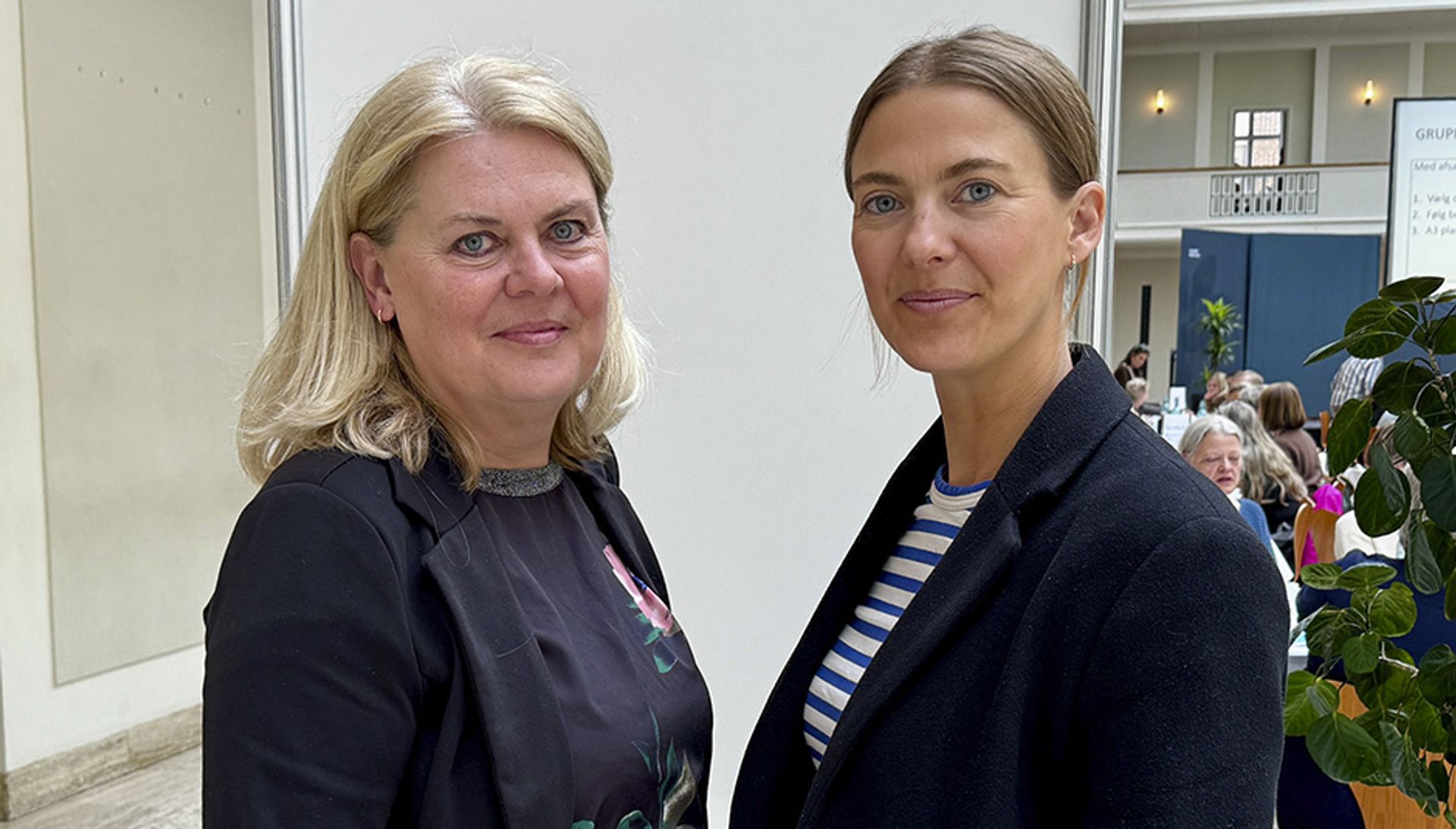 Lone Blicher og Emilie Otterstrøm Gentofte