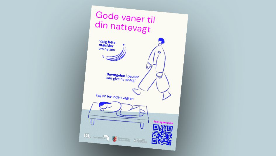 Plakat: Gode vaner til din nattevagt