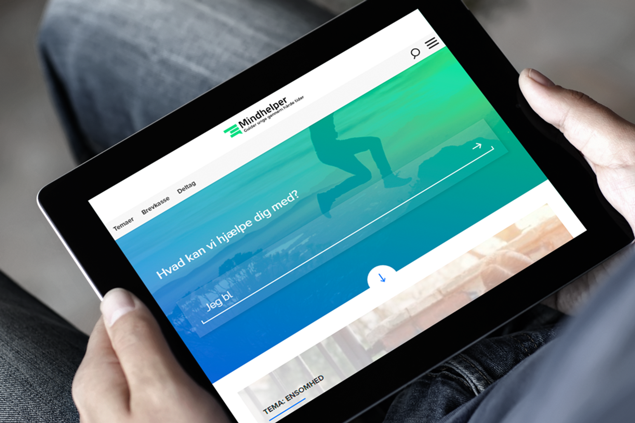 Hjemmesiden Mindhelper,dk