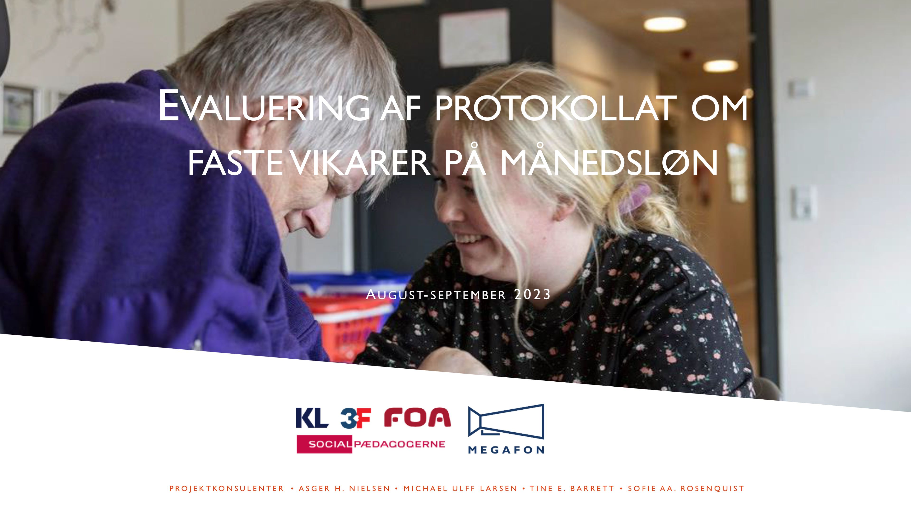 Evaluering af faste vikarer