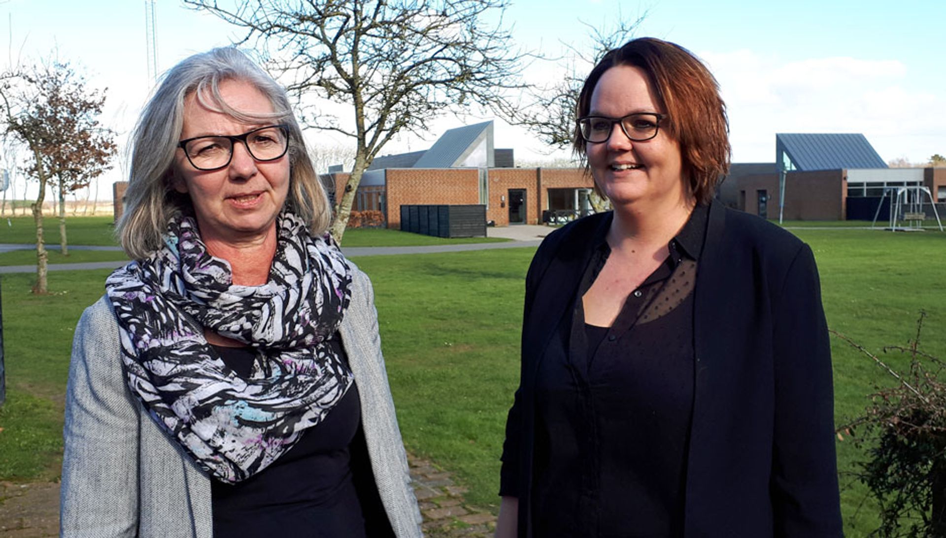 Dorthe Hasse og Tina Bech fra Handicap Løgumgård