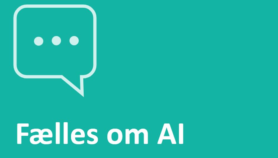 Fælles dialog om AI - hent værktøjer og viden