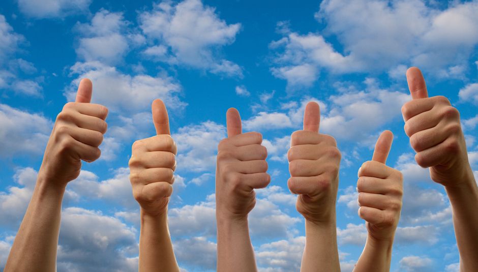 Thumbs up