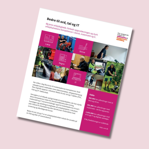 Fakta om Bedre til ord, tal og IT