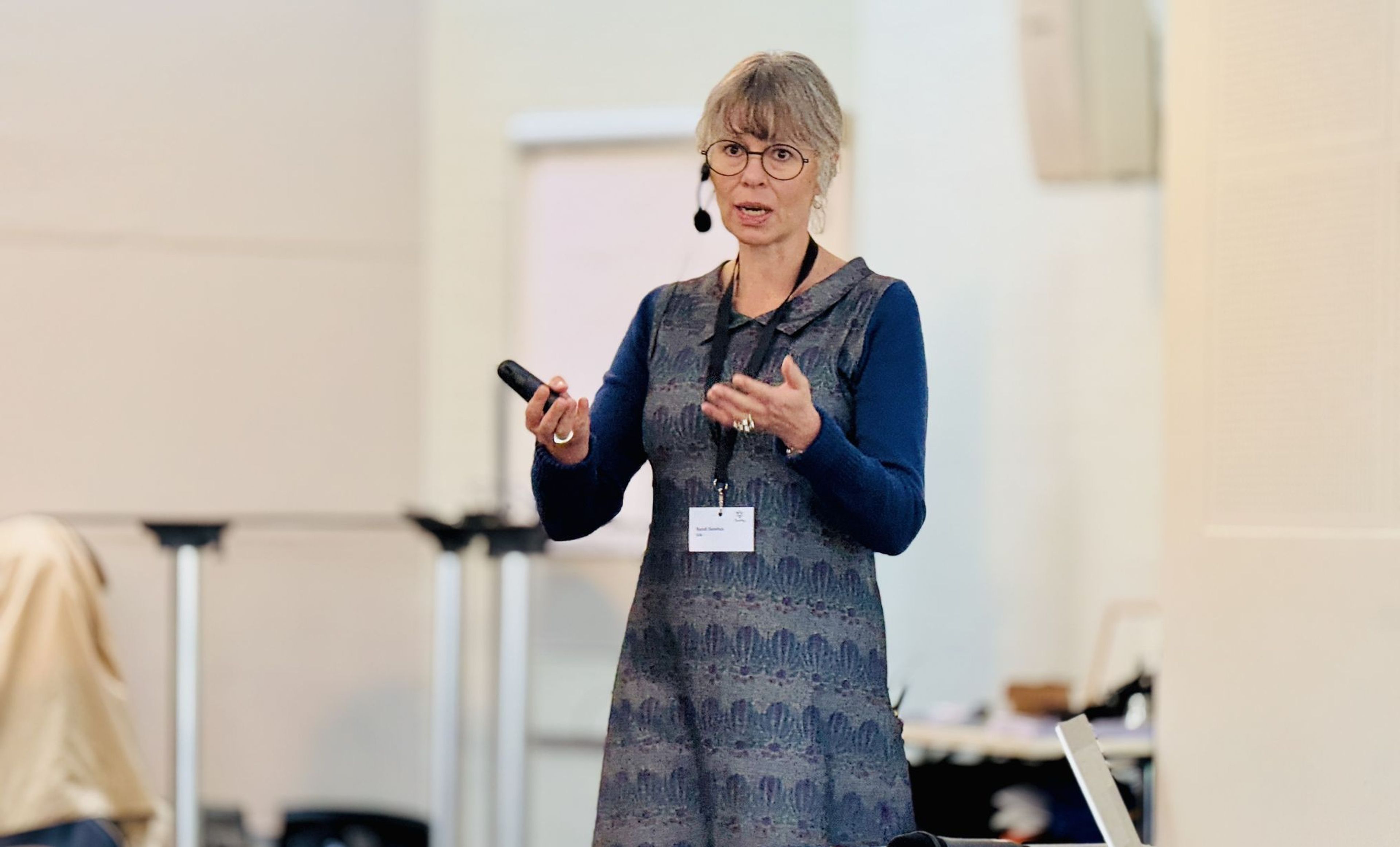 Karrierelæringsforsker Randi Skovhus holder oplæg om SamVej-projektets resultater