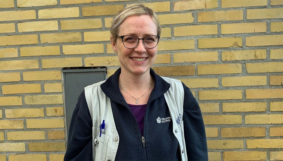 Pernille Munk-Nordal er godt tilfreds med det nye vagtplanlægningssystem i Helsingør Kommune