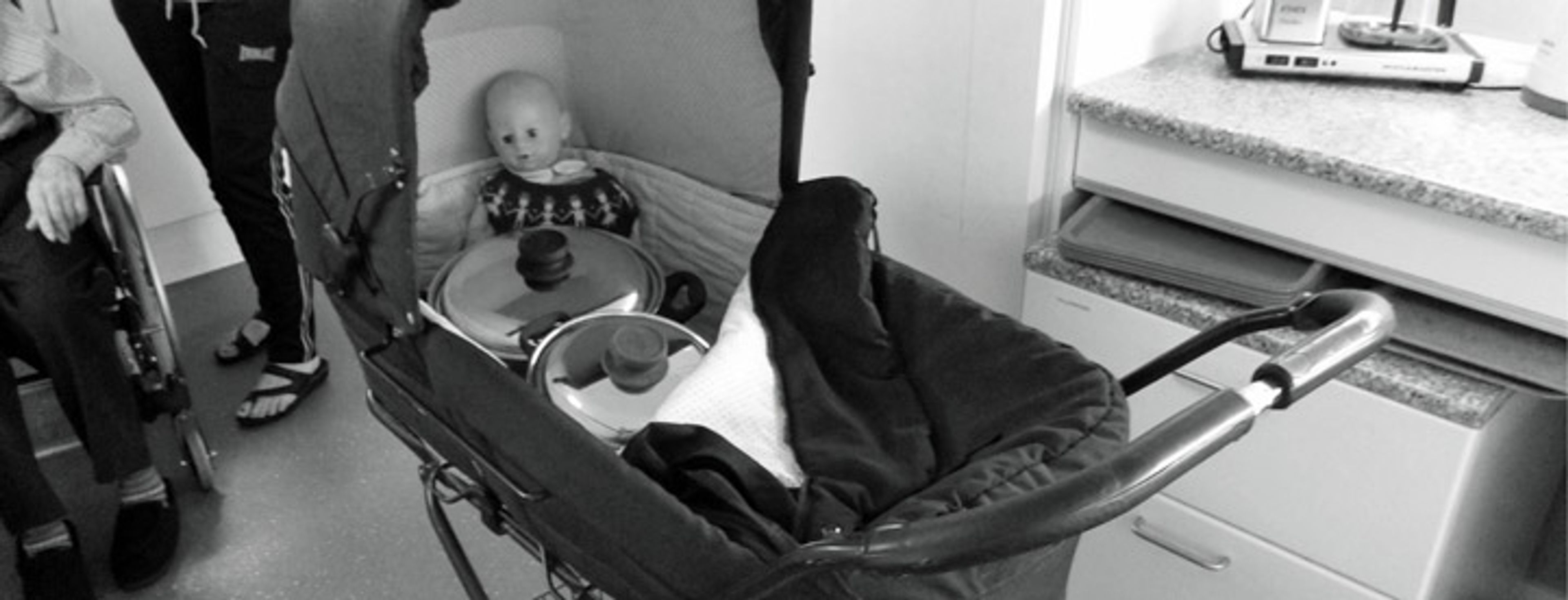 Barnevognen er LEAN, men den er også genkendelighed og ro for beboerne