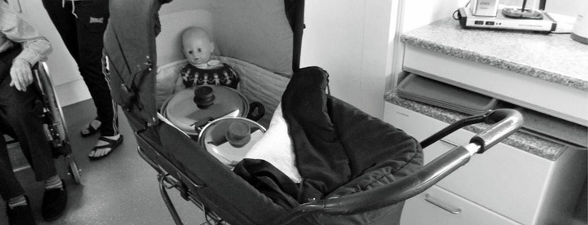 Barnevognen er LEAN, men den er også genkendelighed og ro for beboerne