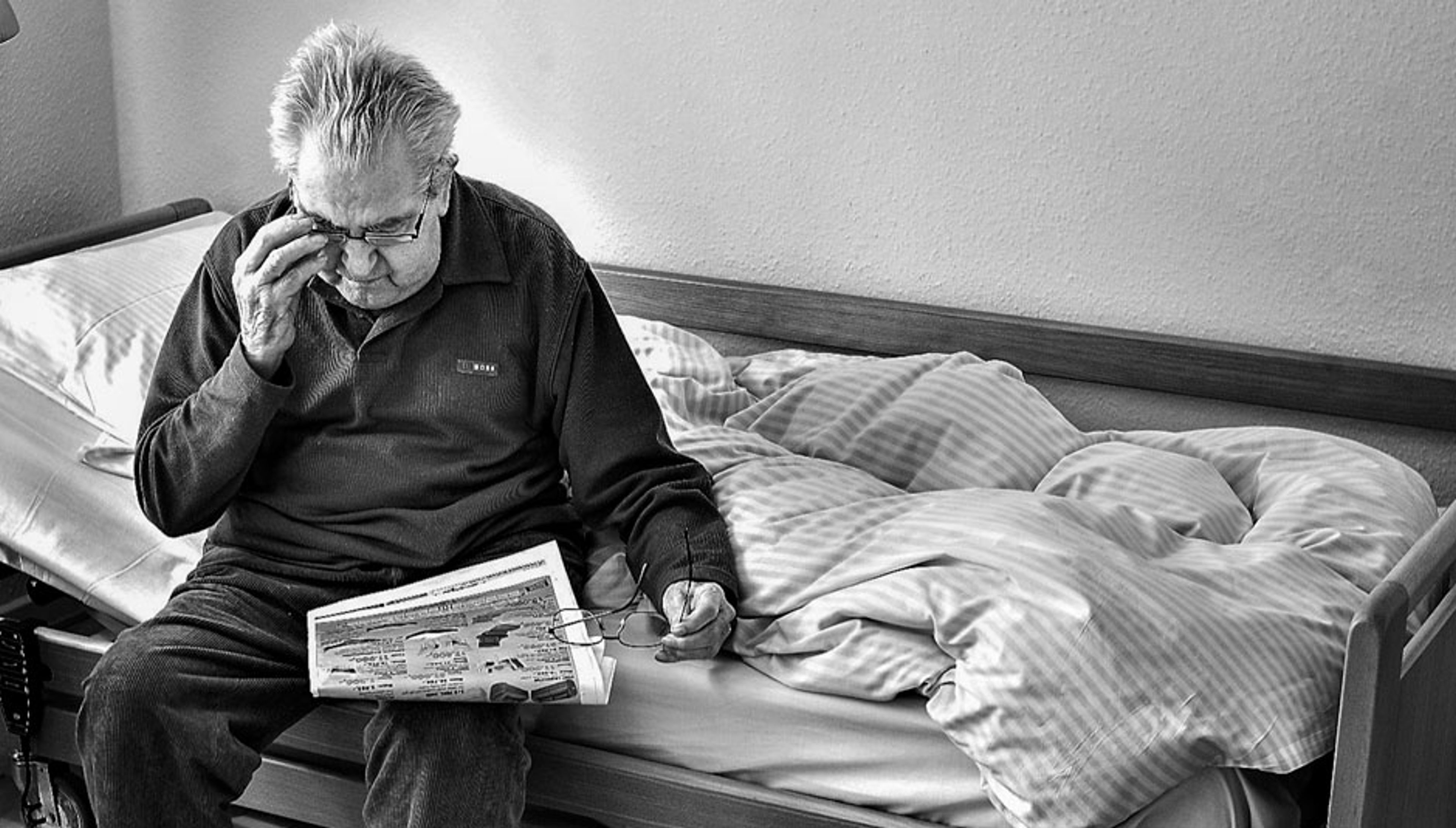 Nogle ældre mænd vil gerne være i fred