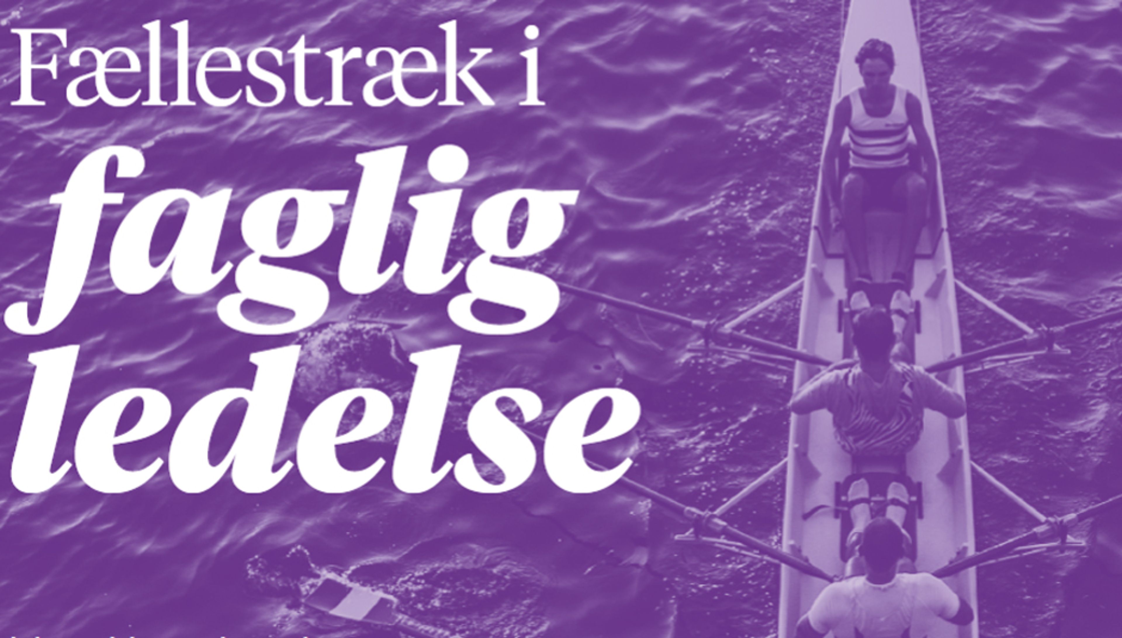 Fællestræk i faglig ledelse