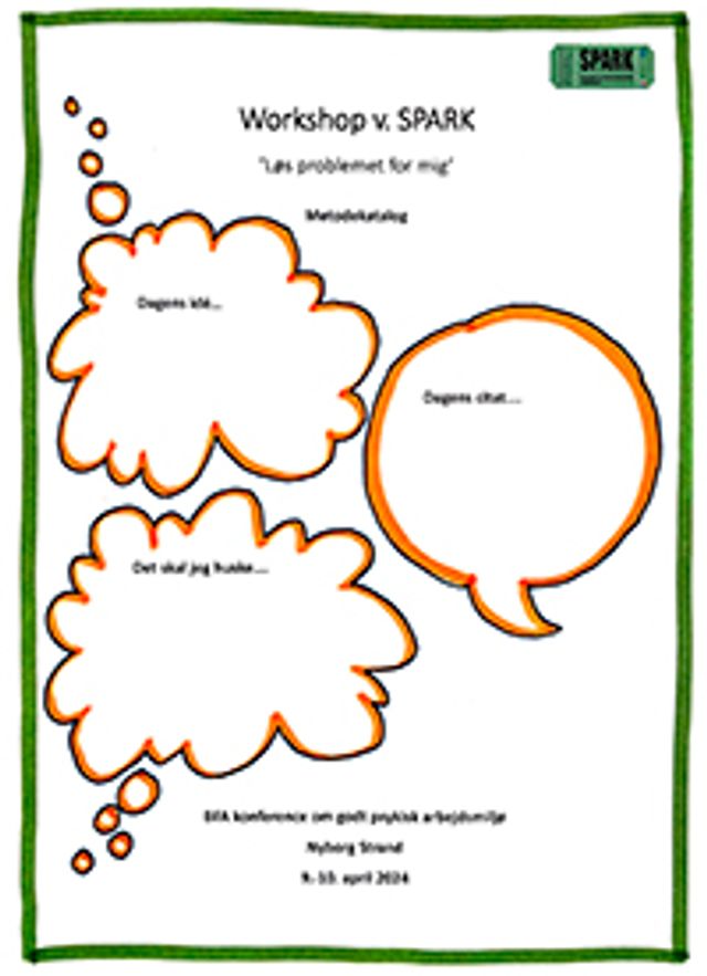 Løs problemet for mig - metodekatalog