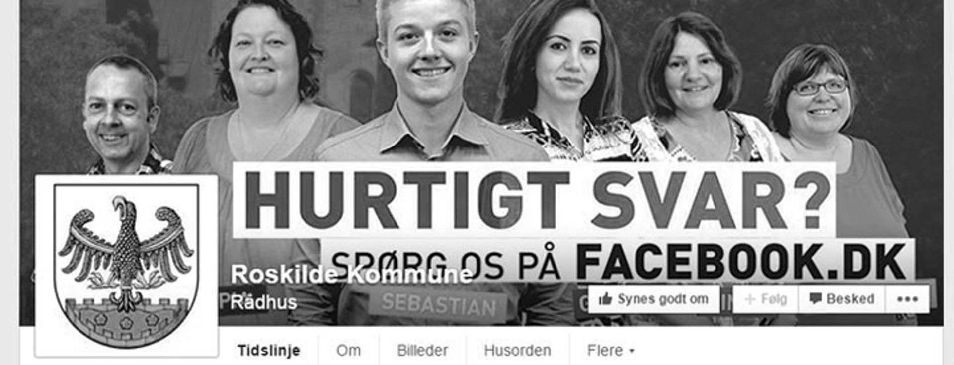 I Roskilde kommune betyder sociale medier færre spørgsmål direkte til medarbejderne