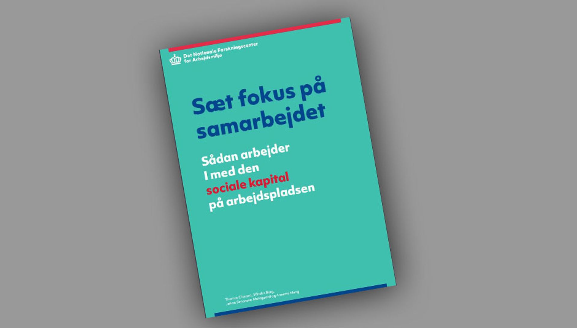 Sæt fokus på samarbejdet - social kapital
