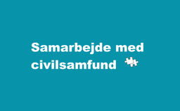 Samarbejde med civilsamfund