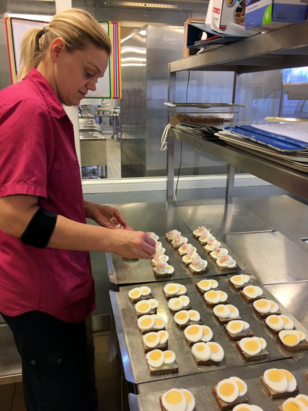 Køkkenet på Ældrecenter Hvissinge