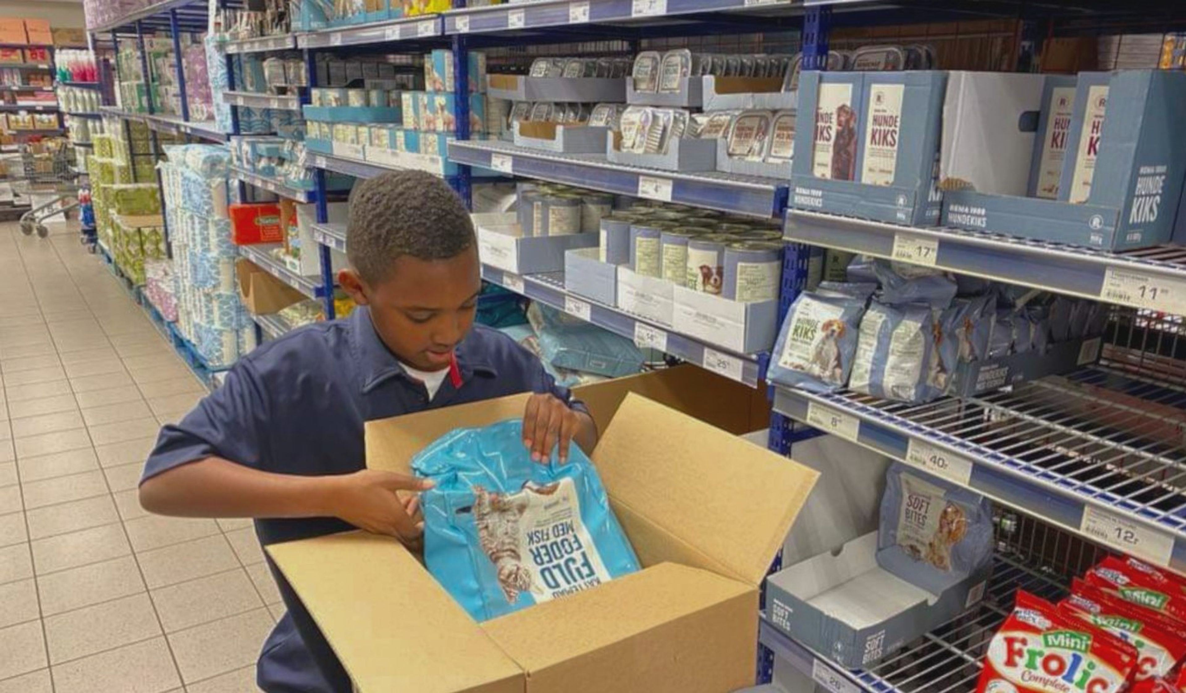 Med forældre på job