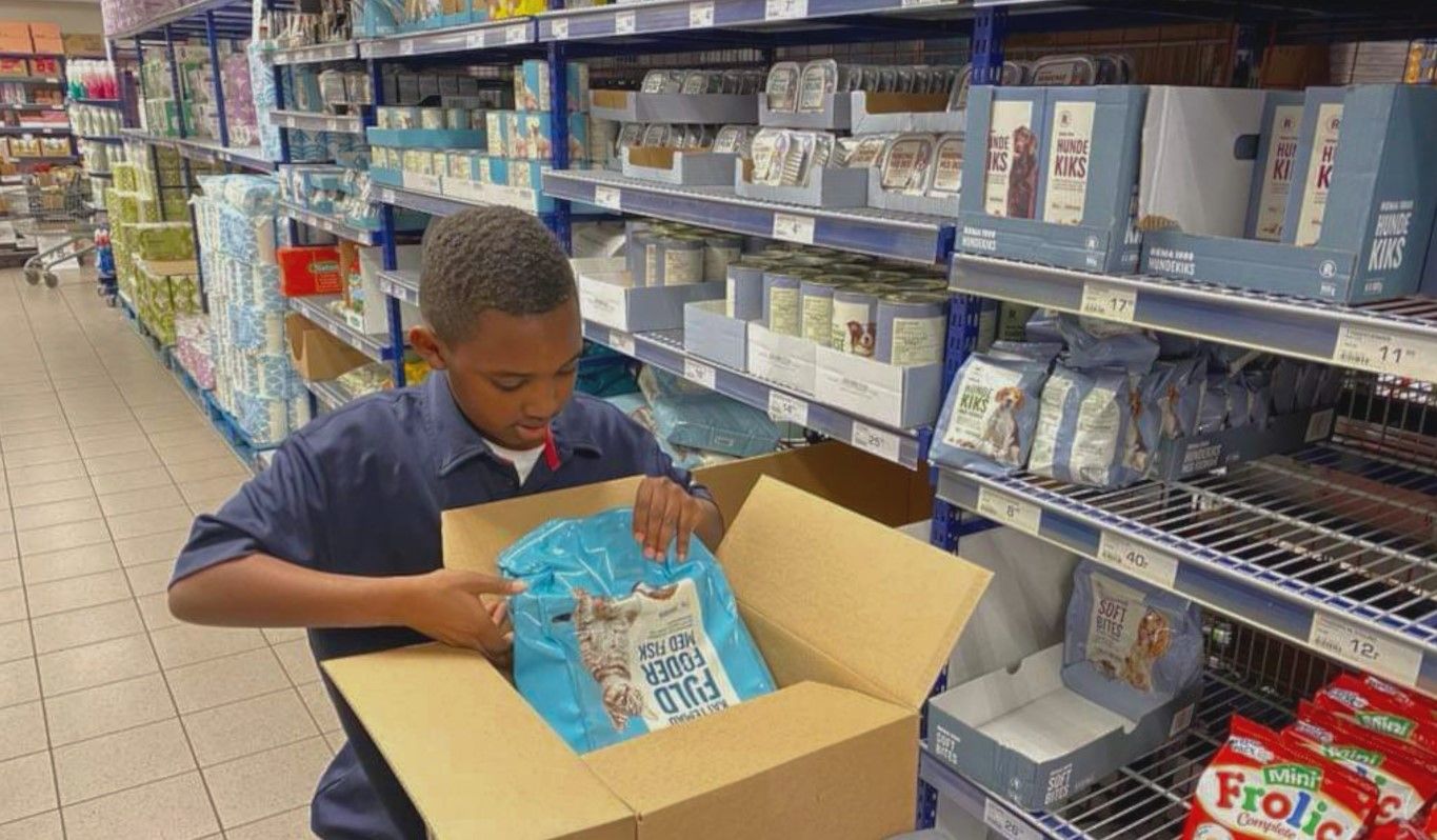 Med forældre på job