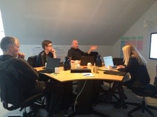 Deltagerne i energiledelsesprojekt. Foto: Silkeborg Kommune