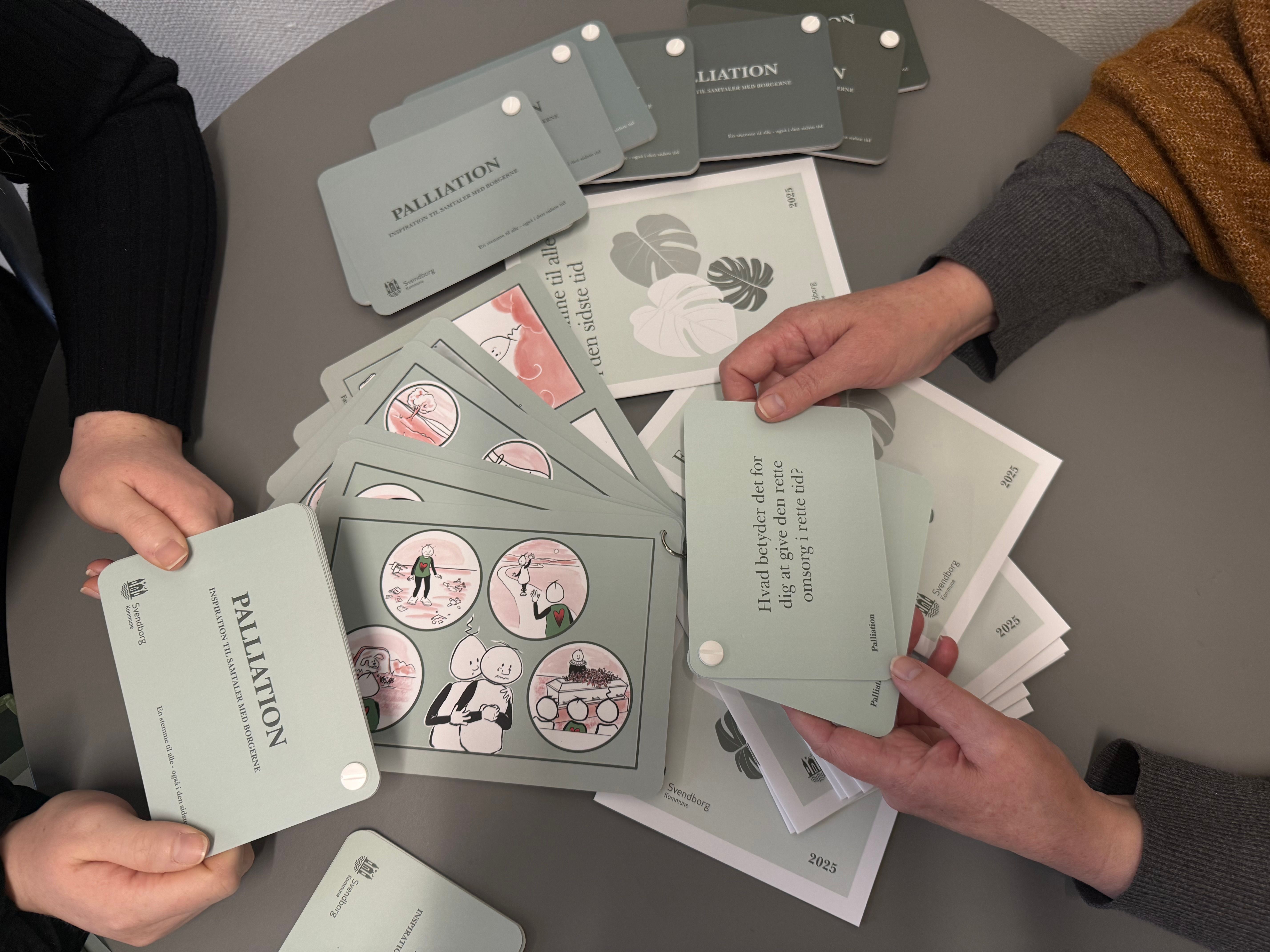 Vil du se Svendborgs samtalekort om den sidste tid? 