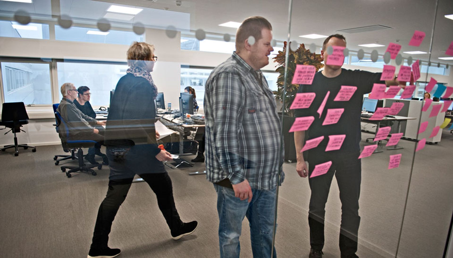 Der arbejdes i teams og på tværs i Skanderborg. Foto: Thomas Søndergaard