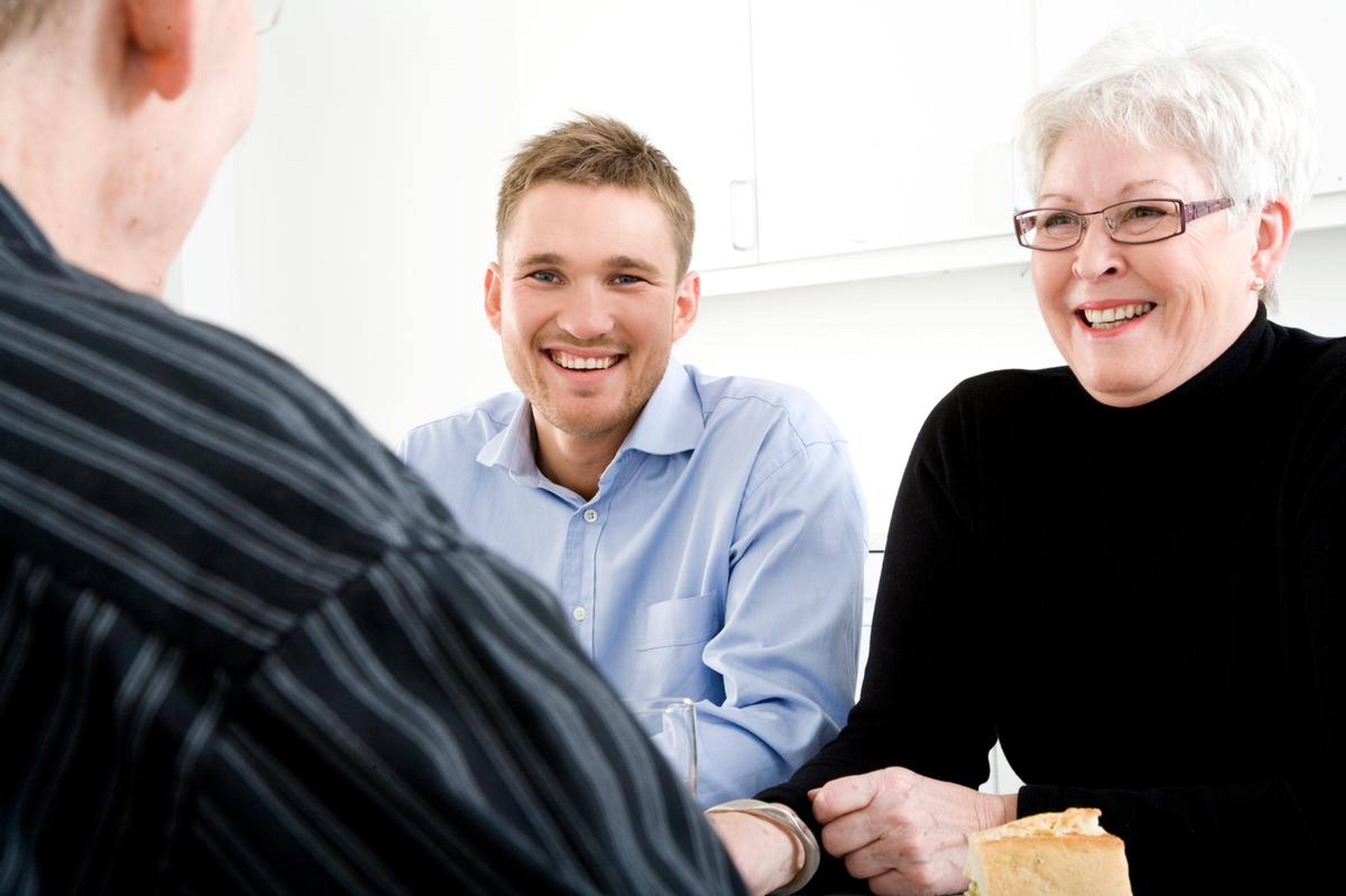 Medarbejdere til møde