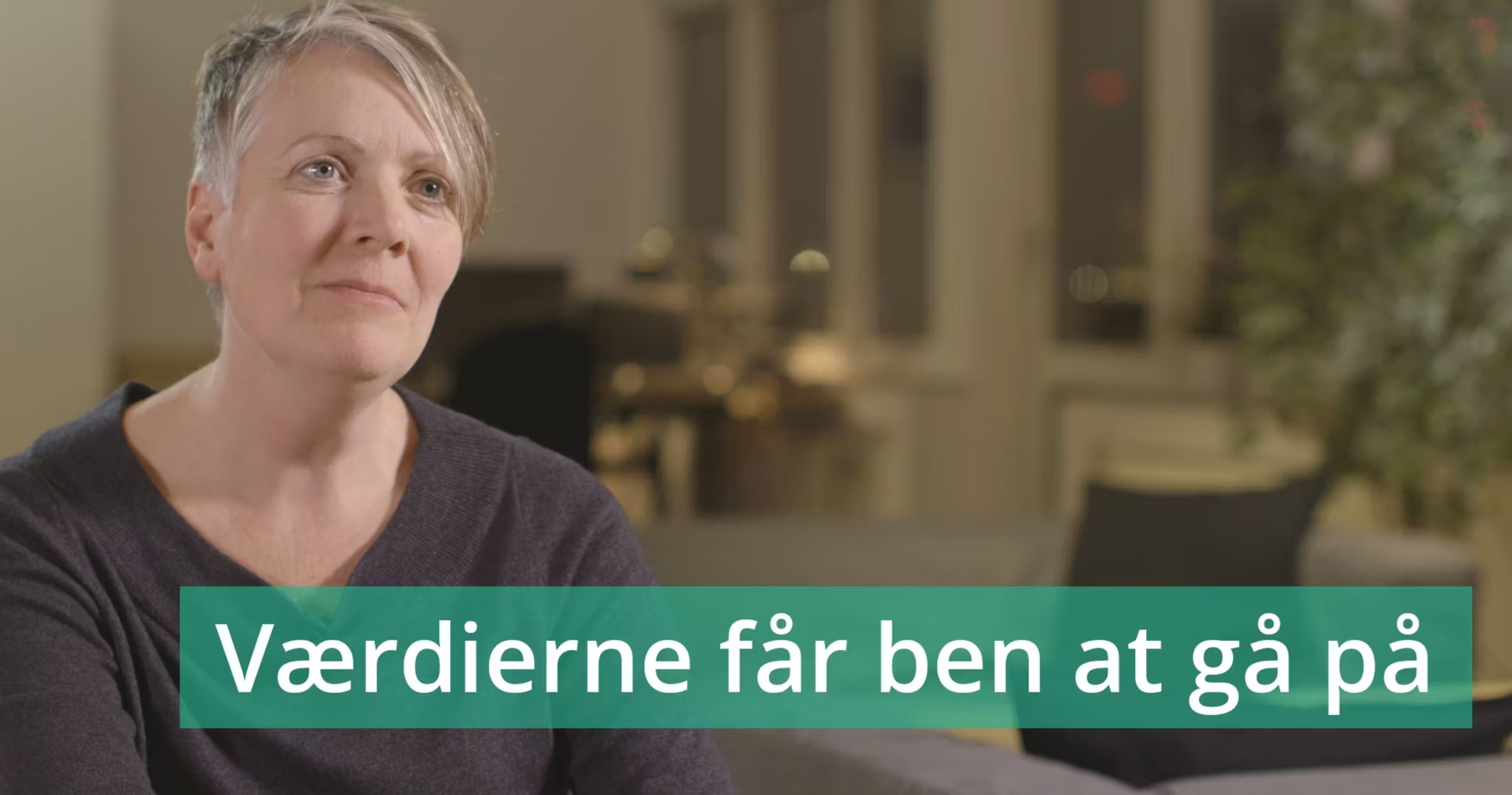 Værdierne får ben at gå på