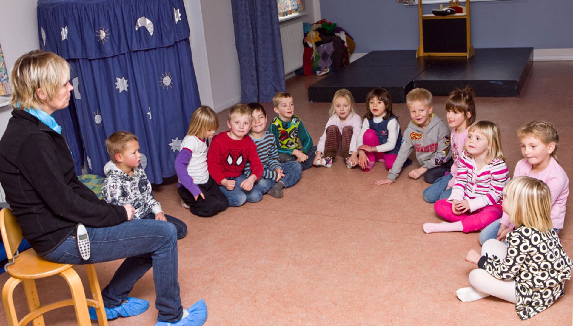 børnegruppe. Foto: Colourbox