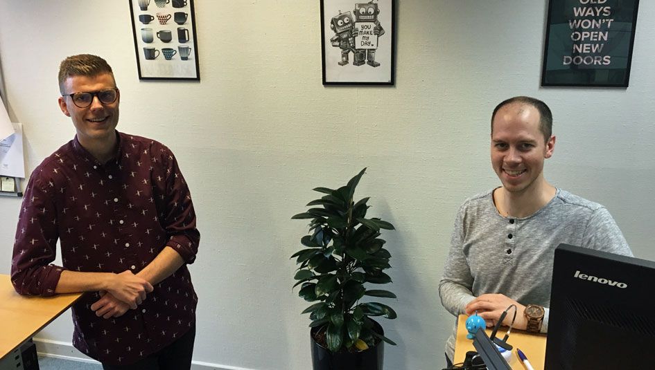 Rune Hedegaard og Nicolai Schultz