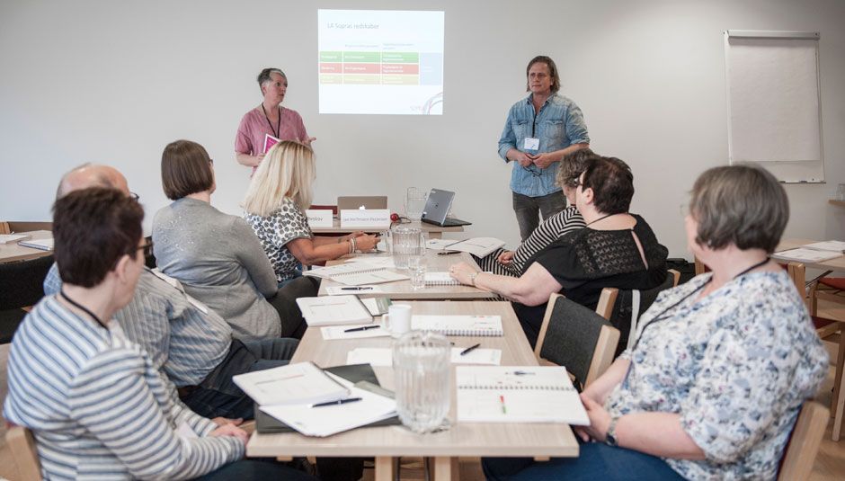 Trine Uhrskov og Jan Hoffmann Pedersen. Foto: Thomas Søndergaard