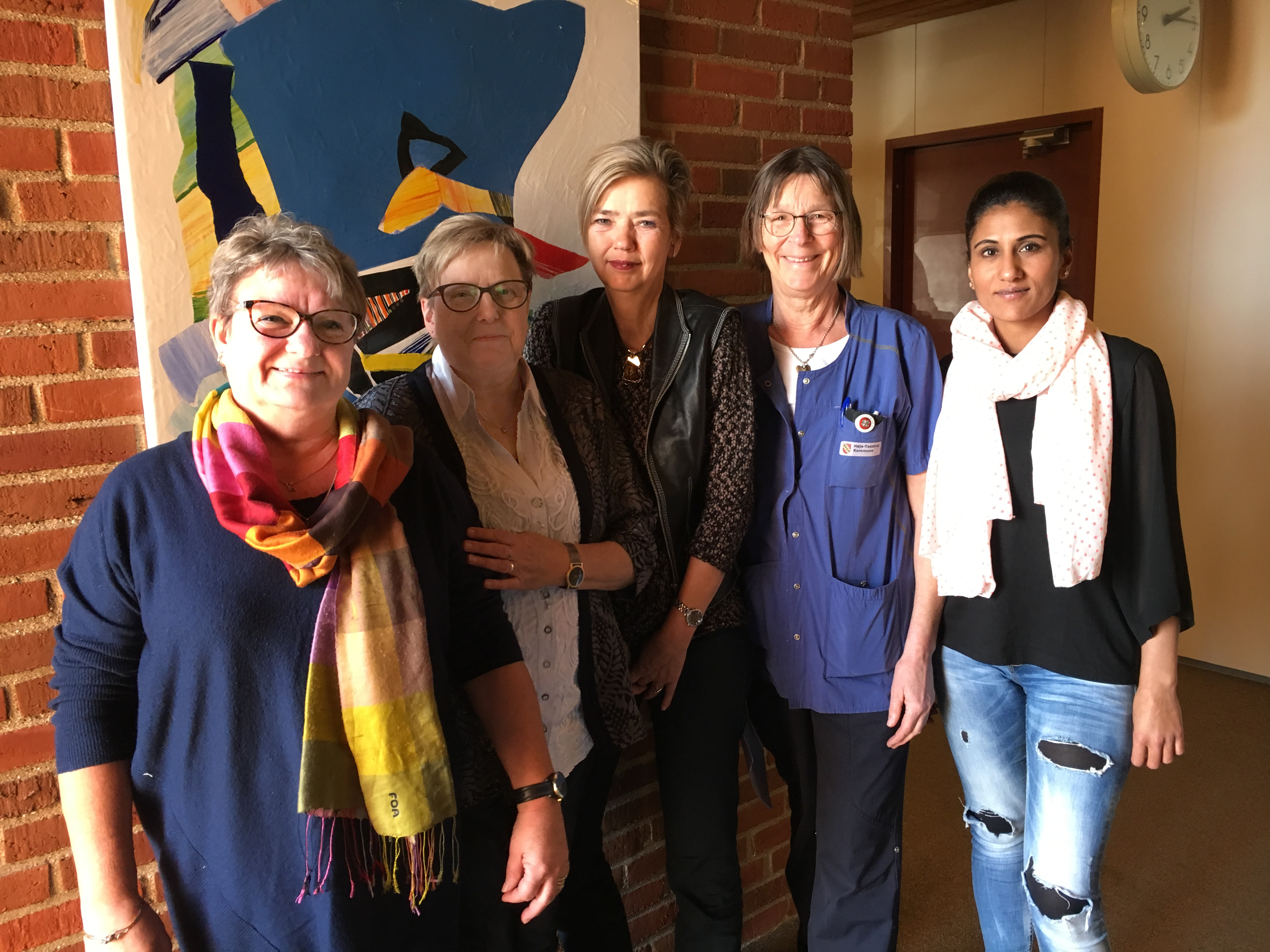 medarbejdere og ledere i Høje Taastrups hjemmepleje