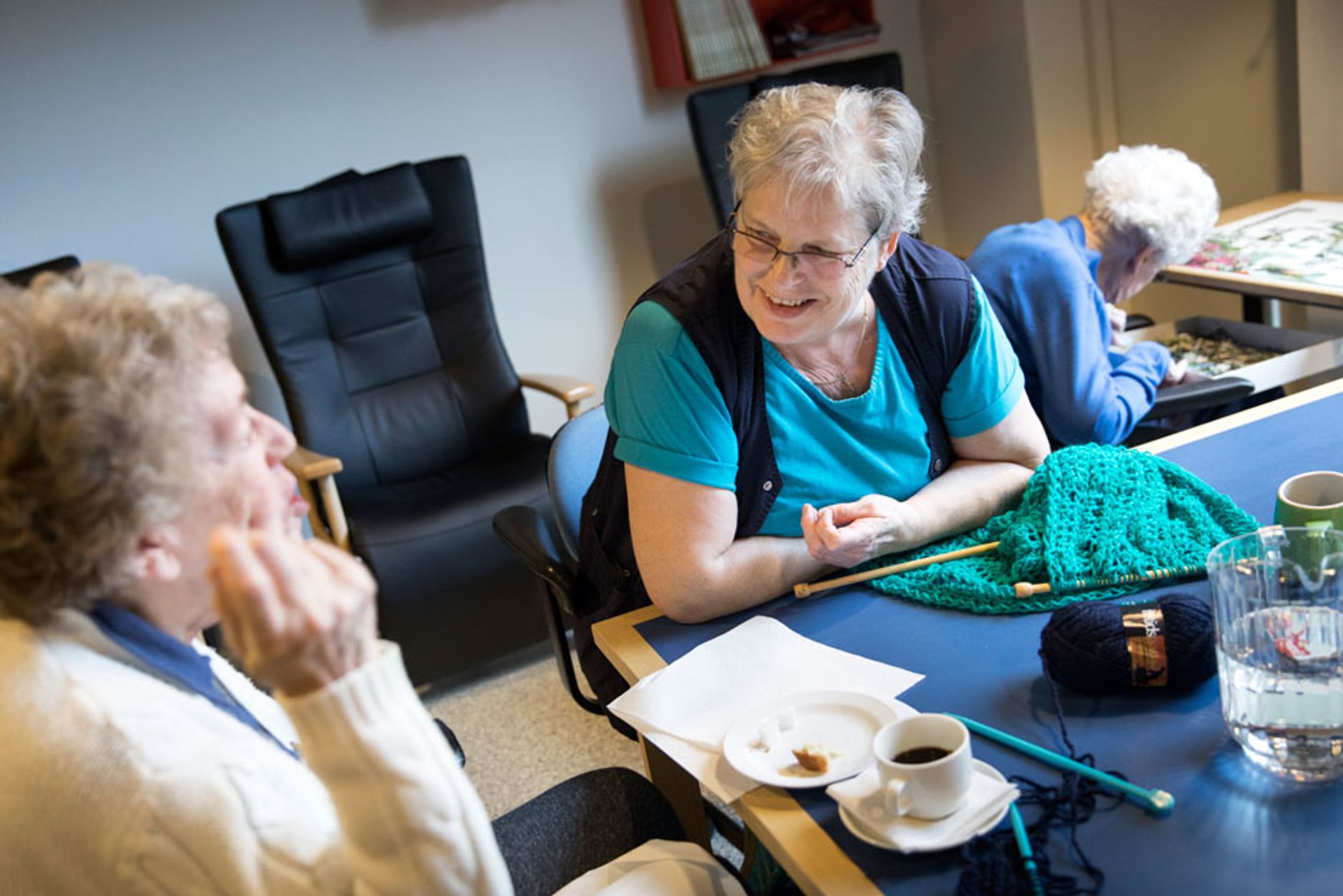 Othello Plejecenter i Fredericia har glæde af fleksjobbere. Foto: Thomas Bertelsen